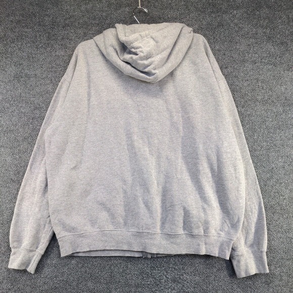 Dimco Apparel Men's Full Zip Hoodie Gray Size L Sharkey's On the Pier Florida - Picture 2 of 13